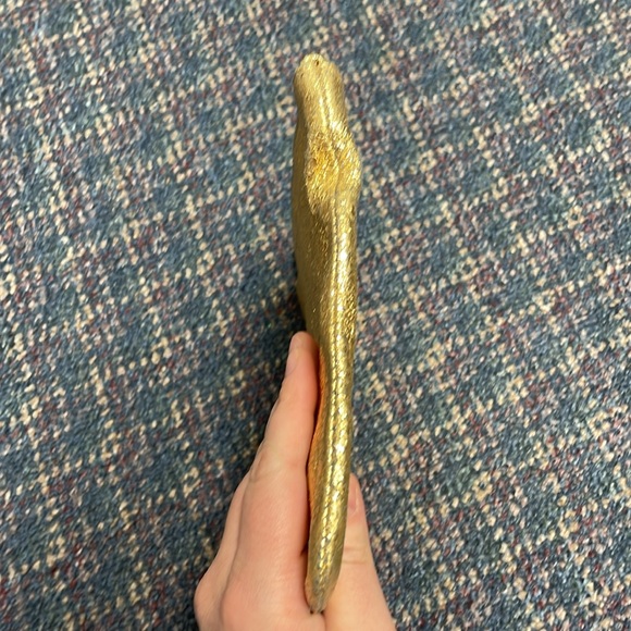 Preloved Marc Jacobs Neiman Marcus for target gold clutch - Picture 5 of 17